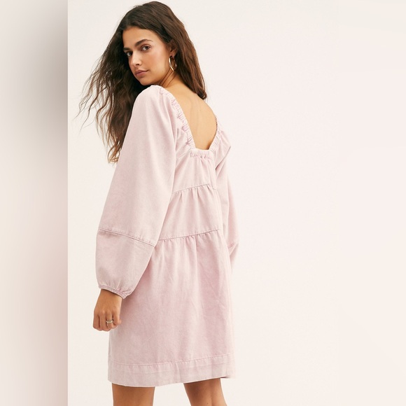 Free People Lou Jean Babydoll Dress - Picture 3 of 6